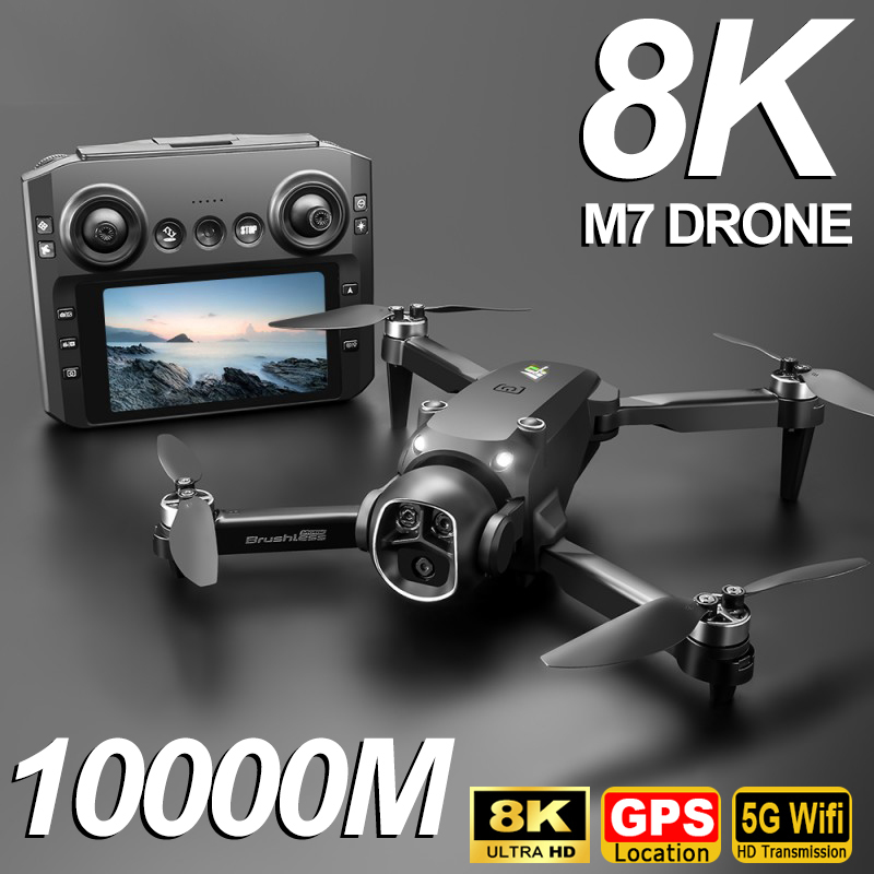 M7 GPS Drone 8K  Aerial HD Dua - Drone Mapping ulasan dan harga