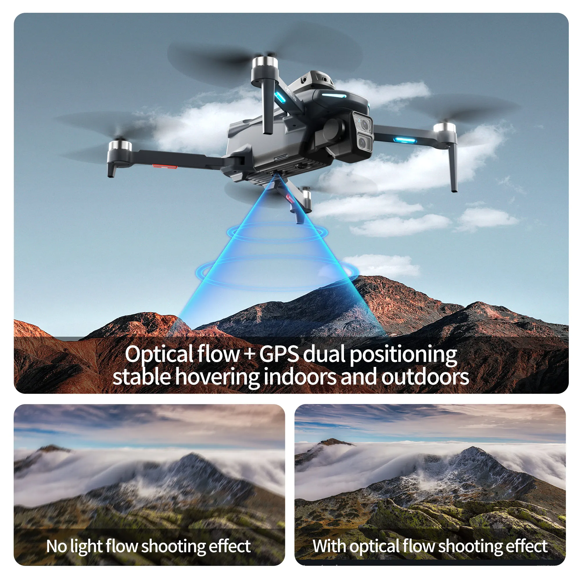 Original XT606 MAX GPS Drone H - Drone Surveying ulasan dan harga